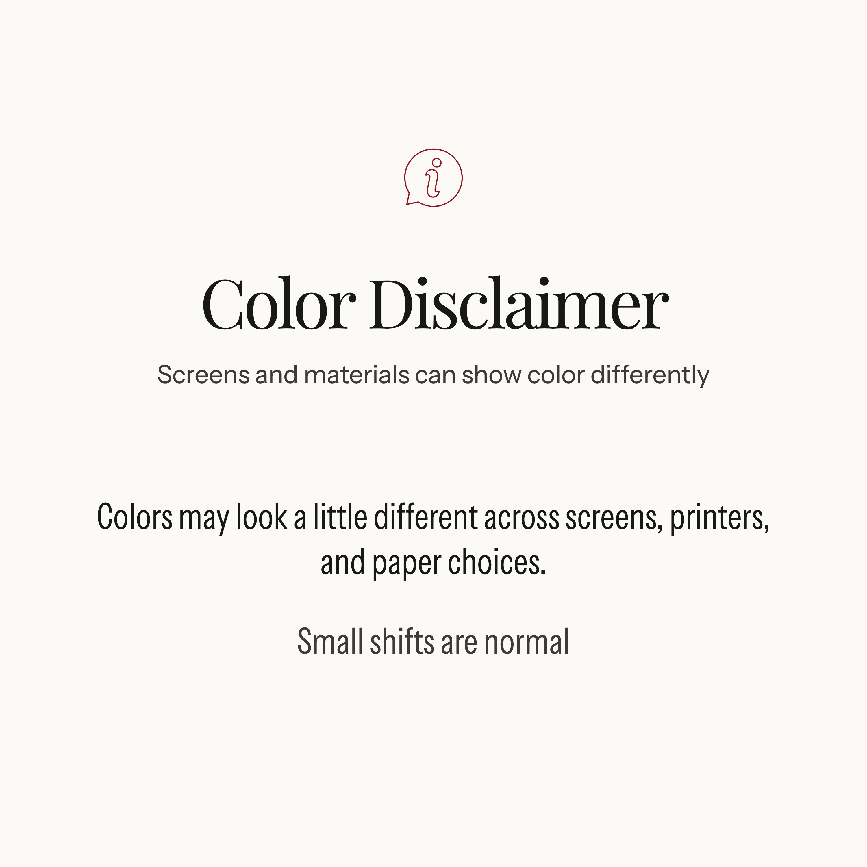 Notice listing card